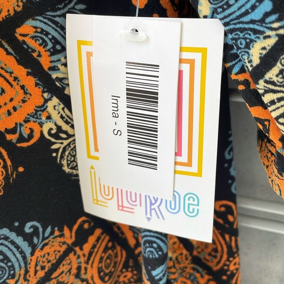 LulaRoe Geometric Printed Irma Tunic Top-0918 - Picture 4 of 10